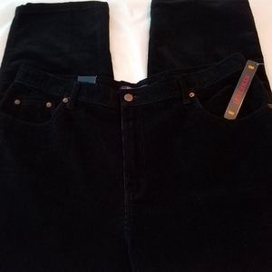 Bill Blass new black cords